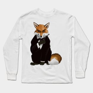 Agent Double O Sly Fox Long Sleeve T-Shirt